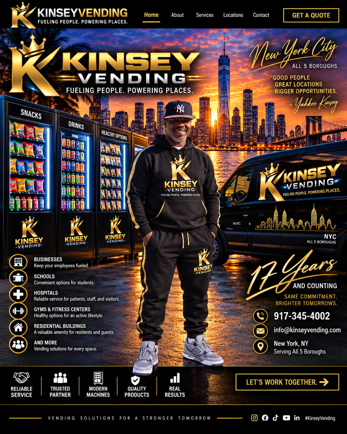 Kinsey Vending - New York City vending solutions
